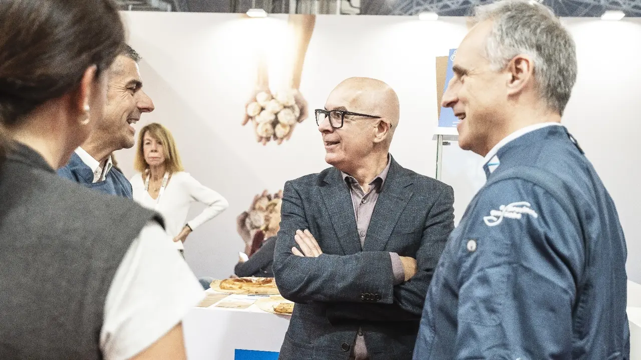 Regueira, nunha das actividades de Turismo da Deputaci&oacute;n no Gastronomic Forum Barcelona