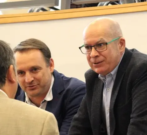Xos&eacute; Regueira no pleno Deputaci&oacute;n