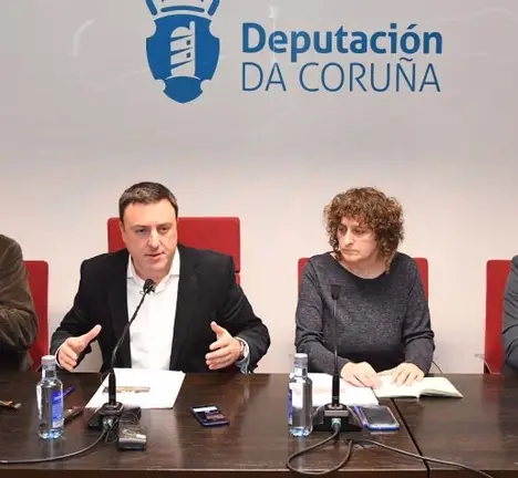 Rolda de prensa esta ma&ntilde;&aacute; na Deputaci&oacute;n despois da reuni&oacute;n da Xunta Pro Devoluci&oacute;n
