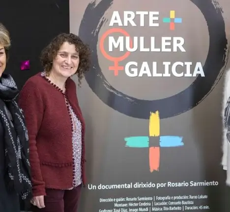 &Aacute;nxela Franco, Goretti Sanmart&iacute;n e Rosario Sarmiento hoxe na Deputaci&oacute;n