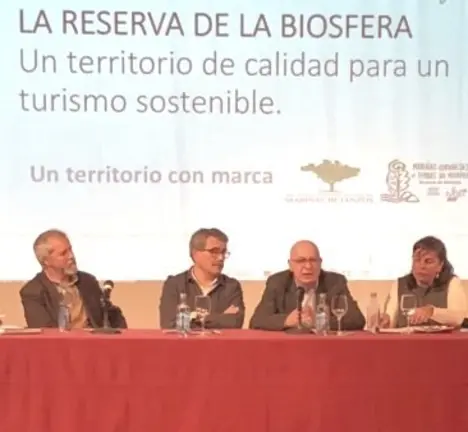 Xose Regueira nas xornadas sobre a Reserva das Mari&ntilde;as