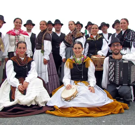 Son dAqui. Grupo de baile. Rede Cultural da Deputaci&oacute;n. Agosto 2018