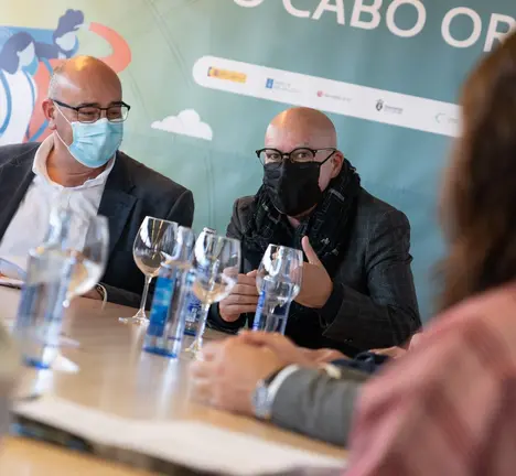 Regueira, na xuntanza cos concellos promotores do proxecto de Xeoparque do Cabo Ortegal