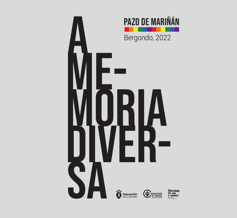 Cartel anunciador do congreso A memoria diversa
