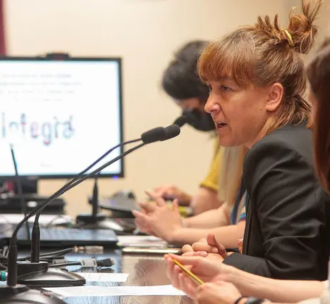 A responsable provincial de Igualdade, Mar&iacute;a Mu&iacute;&ntilde;o