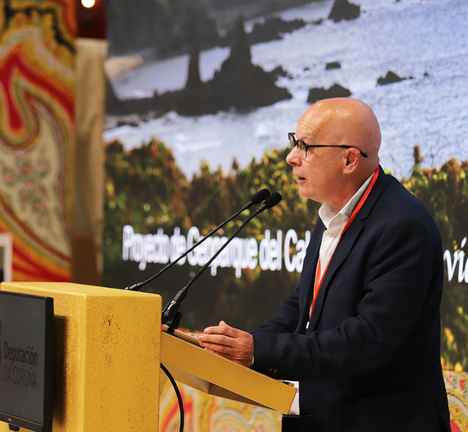 Xos&eacute; Regueira, nunha edici&oacute;n anterior de Fitur