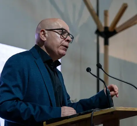 Regueira, na s&uacute;a intervenci&oacute;n no acto desta tarde en Biocultura
