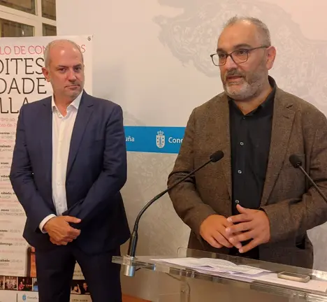 Penas, na presentaci&oacute;n da gu&iacute;a hoxe no Castelo de Vimianzo