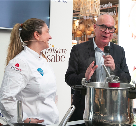 Regueira presenta a demostraci&oacute;n culinaria de Luc&iacute;a Freitas, hoxe no Galicia F&oacute;rum Gastron&oacute;mico