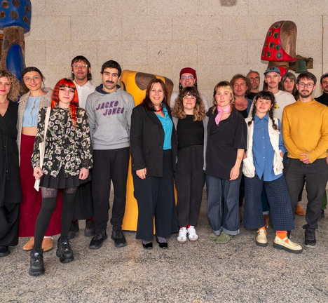 Gonz&aacute;lez, durante a s&uacute;a visita a Mari&ntilde;&aacute;n