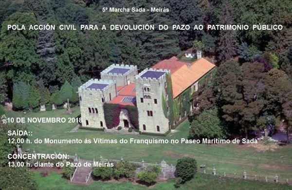 CARTEL 10N PAZO DE MEIRAS